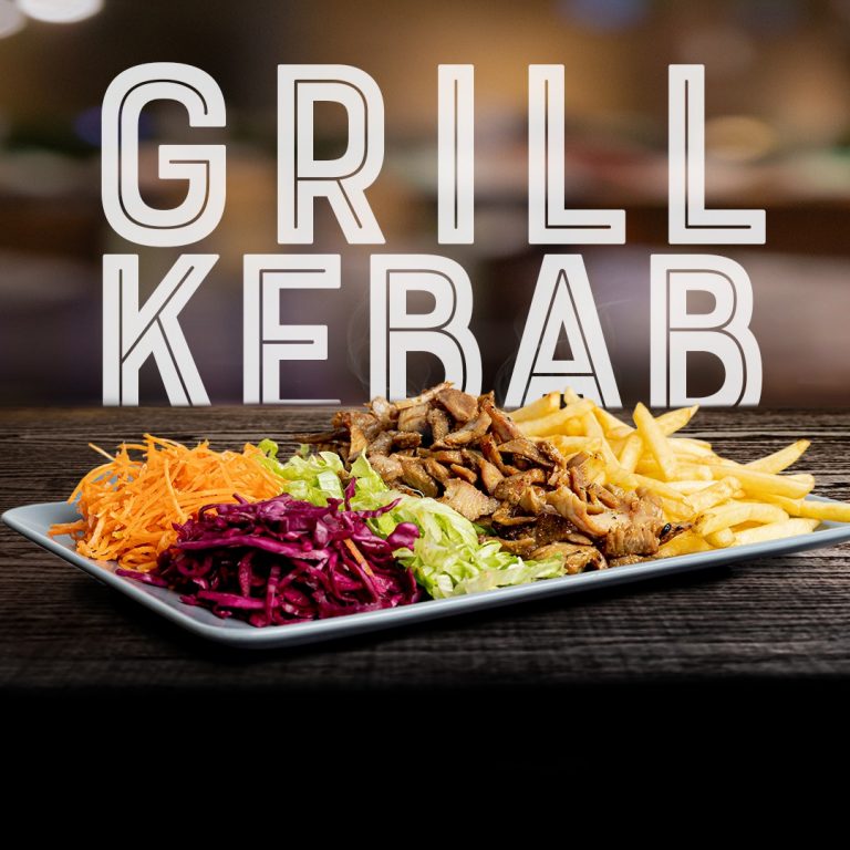 kebab no prato